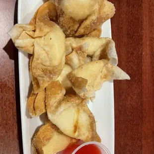 Cream cheese wantons