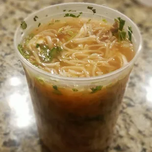 My to go chicken soup