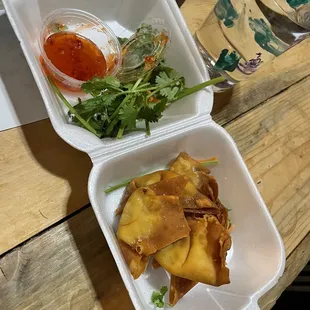 A5. Golden Fried Wontons