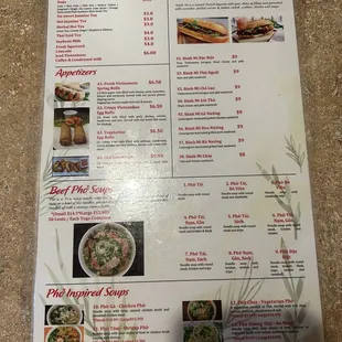 Menu (2/2)- September, '23