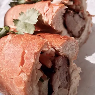 Banh Mi Ga Nuong Sandwich