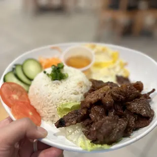C4 - combo rice plate