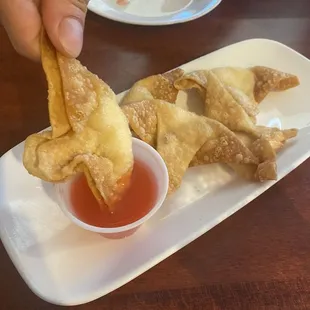 Cream Cheese Wontons