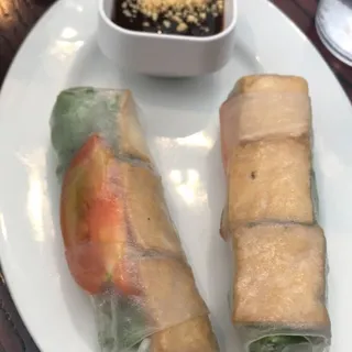 A1. Vegetarian Vietnamese Spring Rolls