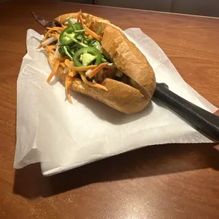 S2. Grilled Pork Banh Mi