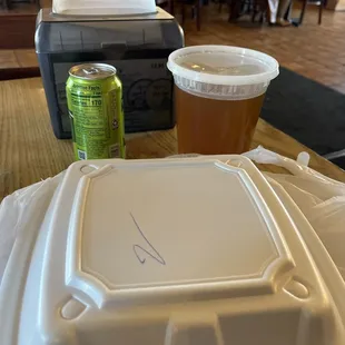 How they brought my lunch order