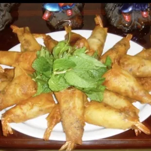 Shrimp egg rolls