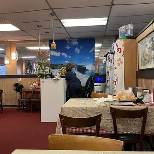 My view from table