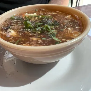 Hot and sour soup
