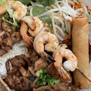 70 (C) Charbroiled Pork Vermicelli Combo