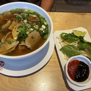 Thinly Sliced Beef Pho