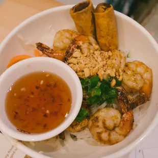 Grilled Shrimp Bun Vermicelli