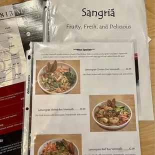Their new specials are MUST TRY!! So far i love all the new dishes
