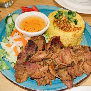 Grilled Pork Platter
