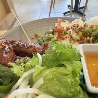 A8. Nem Nuong Grilled Pork Skewers