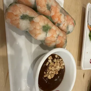 A9. SHRIMP SUMMER ROLLS (2rolls)