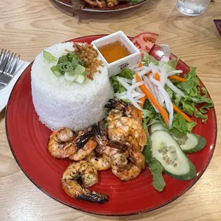 R3. Grilled Shrimp Rice Platter