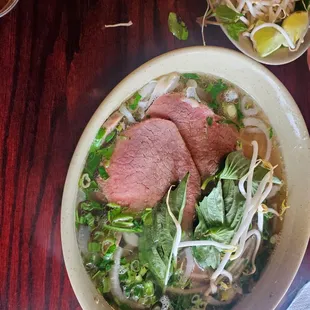 Pho, beef combination variety