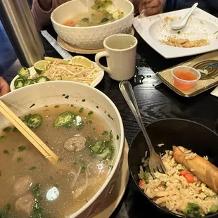 Very good pho and food overall 10/10   And the server is a good looking dude too u must go here