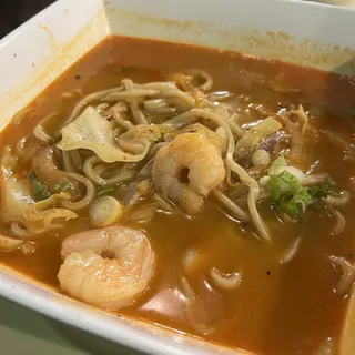 Korean Spicy Noodle Soup