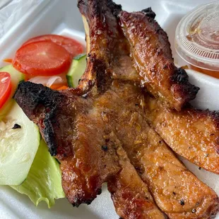 Grilled Vietnamese pork chop