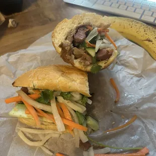 Grilled meat Banh Mi