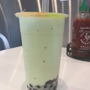 honeydew melon boba. best one around imo!