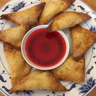 Crab Cheese Wontons