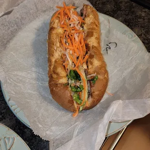 Grilled Chicken Bahn Mi