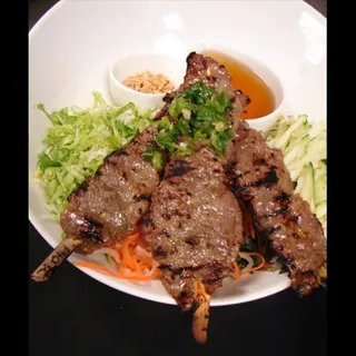 Grilled Beef Vermicelli Noodle Bowl