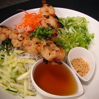Grilled Shrimp Vermicelli Noodle Bowl