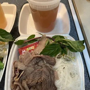 Brisket pho