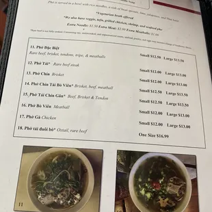 MENU - June 2022 - Pho