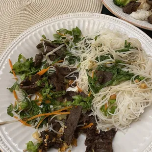 Lemongrass beef vermicelli