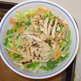 Grilled Lemongrass White Meat Chichen with Vermicelli