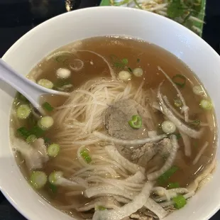 #15 well-done brisket pho