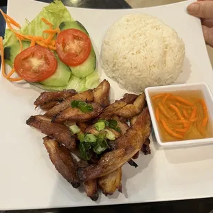 Bland and "just okay" plating