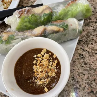 veggie spring rolls