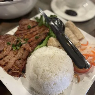 Com Heo Nuong (Grilled Pork Rice)