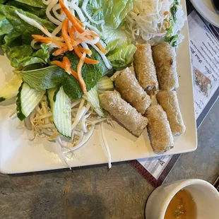 Viet spring rolls. Super tiny