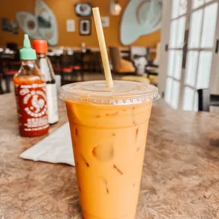 Thai iced tea