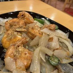 Fried Salt and pepper Shrimp ! So yummy :)