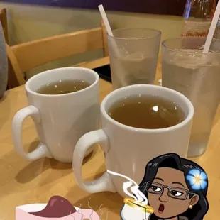 Hot tea on a chilly day :)