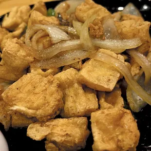 CV9. Salt and Pepper Tofu ( Fried Tofu )