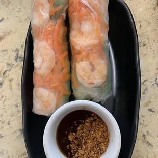 Spring Rolls with Shrimp