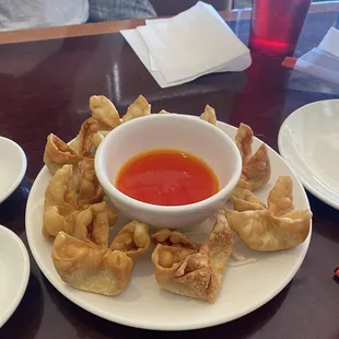 crab cheese wontons