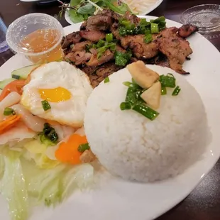 Broken Rice Plate