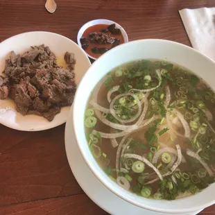 Wok Fried Steak Pho