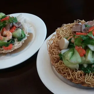 . Crispy Fried Egg Noodle