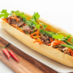 Grilled Pork Sandwich